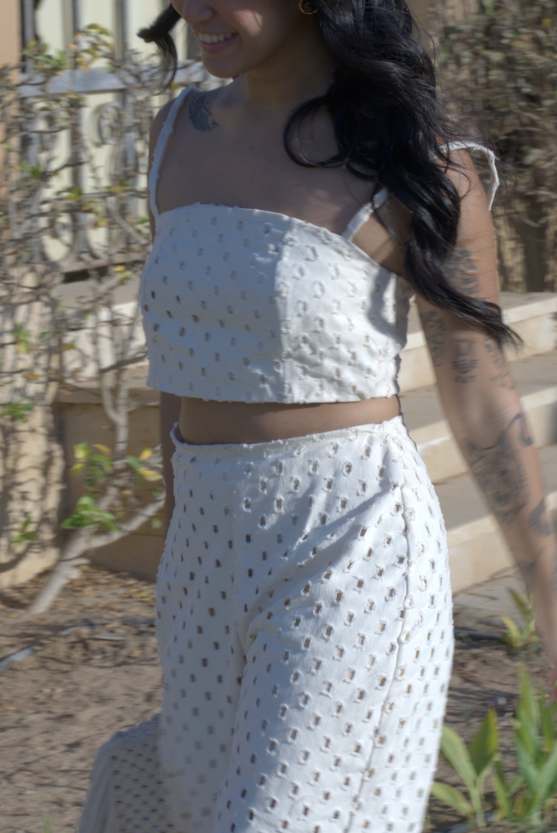 textured set